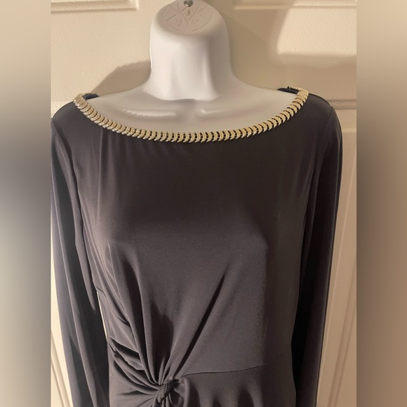 Womens Gray Jessica Simpson Long Sleeve Dress Size 8 - Picture 6 of 7